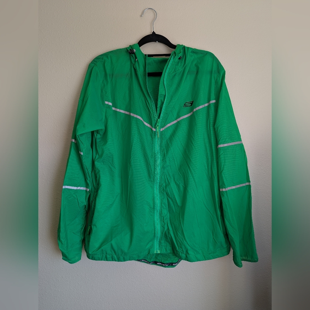 Skechers Performance Division Green Jacket Size L